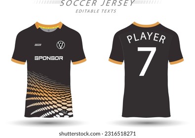 Best vector soccer jersey template sport t shirt design