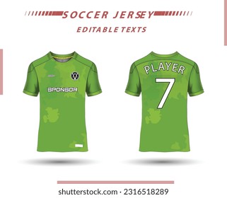 Best vector soccer jersey template sport t shirt design