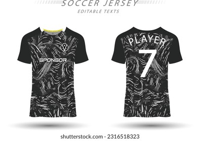 Best vector soccer jersey template sport t shirt design
