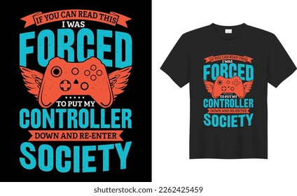 El mejor controlador de videojuegos Typography retro vintage Vector diseño de camisetas. Camisetas de Happy Gamer Impresiones de citas, gamepad, afiche, joystick, consola, trendy, estilo, feliz, ropa, publicidad, logotipo