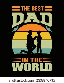 Best vintage dad t-shirt design, father t-shirt design Father day t-shirt design, dad t-shirt design.