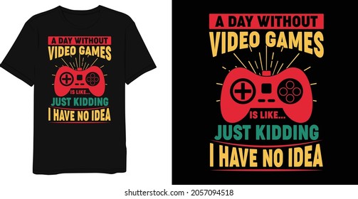 Best Vintage Game Graphic T-shirt Design Template
