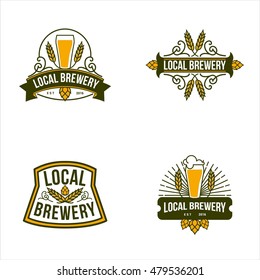 best vintage logo for brewery   