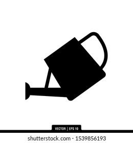 The best Watering Can icon vector, illustration logo template in trendy style. Suitable for many purposes.
