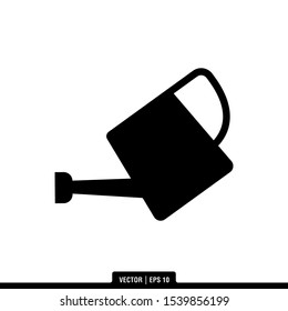 The best Watering Can icon vector, illustration logo template in trendy style. Suitable for many purposes.
