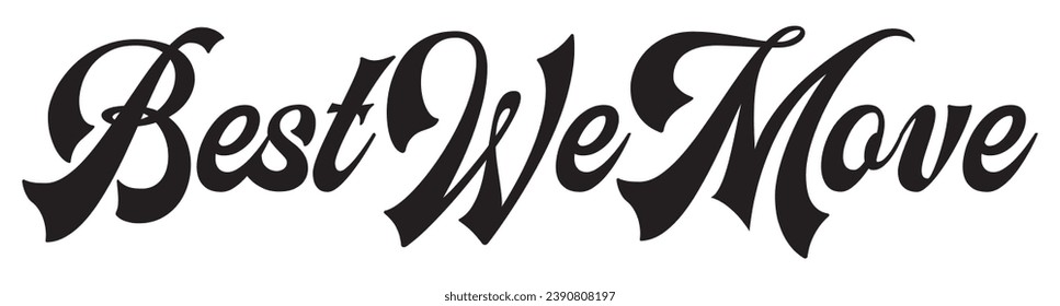 best we move text on white background.