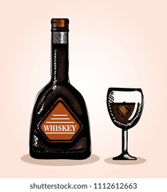 best whiskey bottles and cups