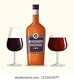 best whiskey bottles and cups
