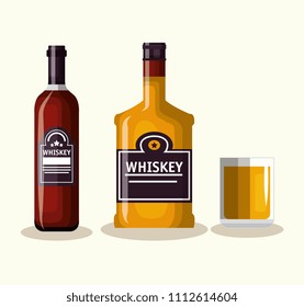 best whiskey bottles and cups