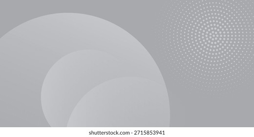Best white background with grey circle lines. Digital future technology concept abstract background