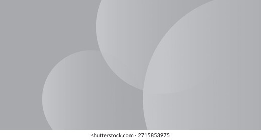 El mejor fondo blanco con líneas de círculo gris. Fondo abstracto del concepto de tecnología del futuro digital