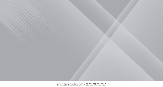 El mejor fondo blanco con líneas de círculo gris. Concepto de tecnología del futuro digital 