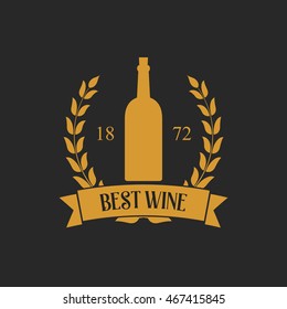 Best Wine badge