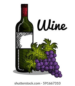 best wine bottle icon
