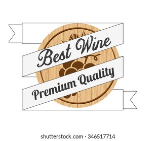 best wine design, vector illustration eps10 graphic 