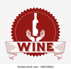 best wine design, vector illustration eps10 graphic 