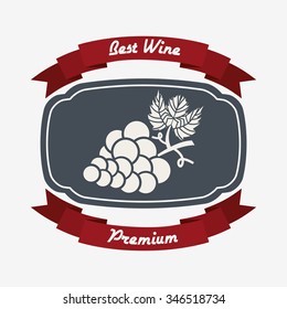 best wine design, vector illustration eps10 graphic 
