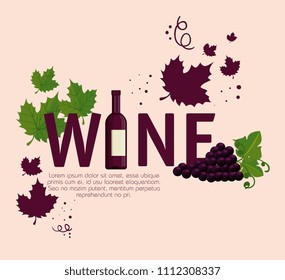 best wine grapes label