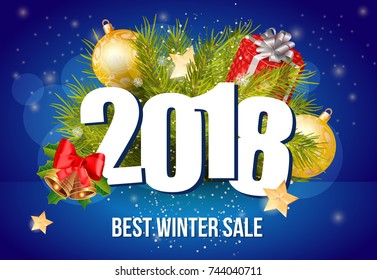 Best Winter Sale Lettering