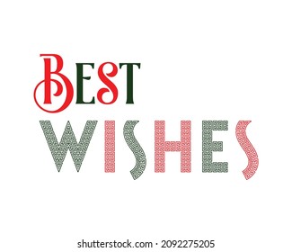 BEST WISHES appreciating tag on promotion 