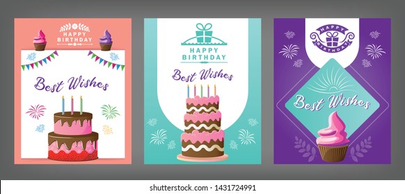 Best wishes birthday cards designs for greeting card layout options