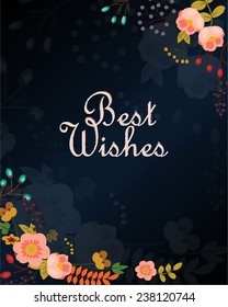 Best wishes card