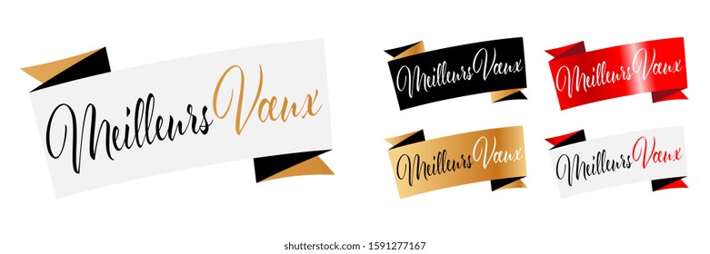 “Meilleurs voeux” : Best wishes in french language