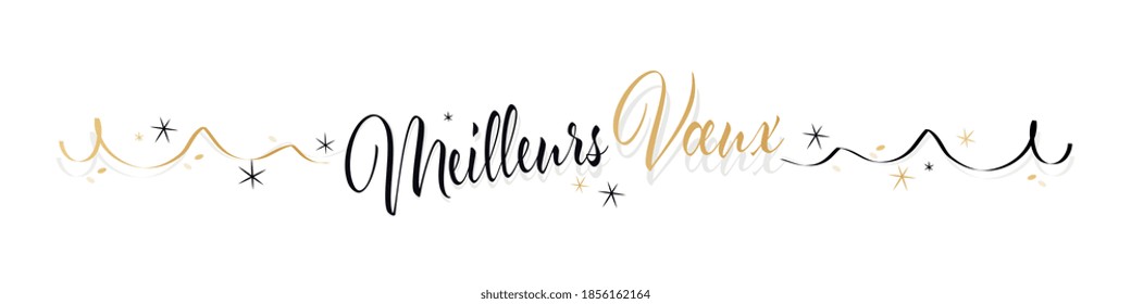 “Meilleurs voeux” : Best wishes in french language