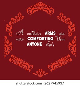 BEST WISHES FOR MOTHER, MOTHER'S DAY WISHES, ART, DESIGN, ILLUSTRATION