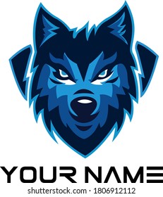 best Wolf mascot vector art