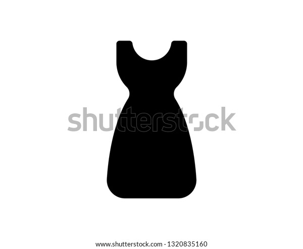 Best Woman Dress Logo Icon Vector Stock Vector Royalty Free