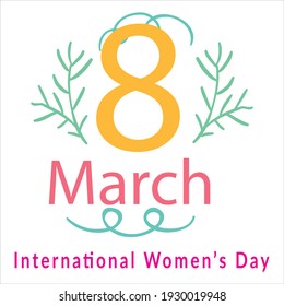 Best Womens Day Logo Template Design Stock Vector (Royalty Free ...