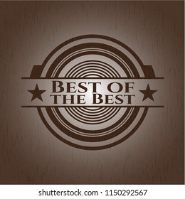 Best of the Best wooden emblem