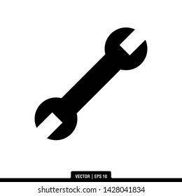 The best of wrench icon vector, illustration logo template in trendy style. Suitable for many purposes.