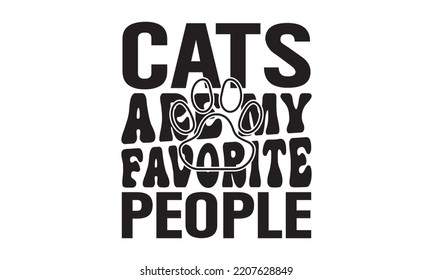 best-cat-dad-ever, Modern brush lettering, Cute slogan about cat, Phrase for wall decor, Cat svg design, postcard, Vector isolated illustration, cat svg