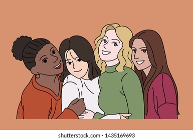 28,379 Girl friends doodle Images, Stock Photos & Vectors | Shutterstock