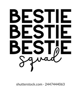 Bestie squad funny design for sale