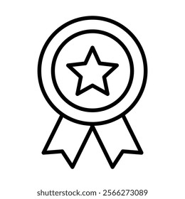Best-in-Class icon line vector illustration