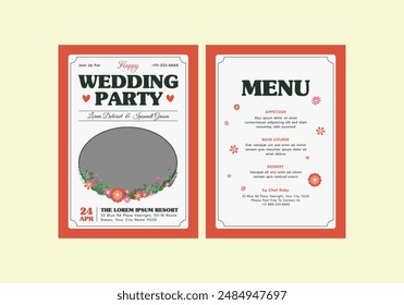 Bestine Wedding Invitation Template, Wedding Invites, save the date, Birthday Invites, Video Invites, E-Cards.