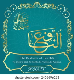 The Bestower of Benefits.
The Creator of Good, the Benefiter, the Propitious,
the Auspicious.