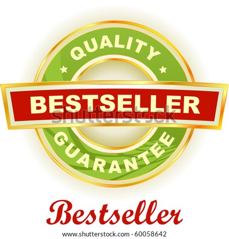 Bestseller emblem. Vector illustration.
