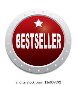 Bestseller label. Vector