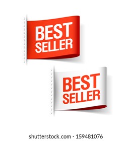 Bestseller labels. Vector.