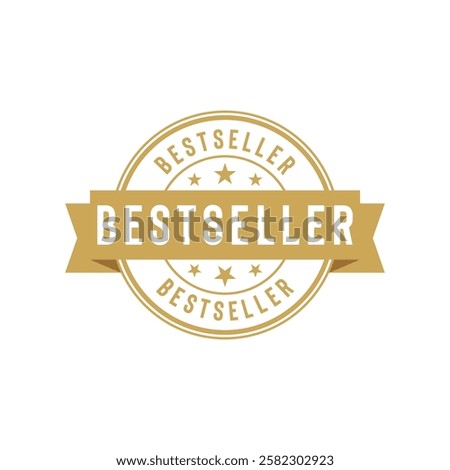 Bestseller Stamp Seal Vector Template