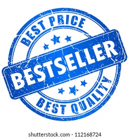 Bestseller vector stamp