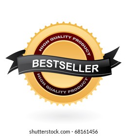 Bestseller vector symbol