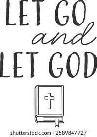 Best-Selling Christian Quote. Faith-Based Typography, Bible Verse for T-Shirts, Stickers, and Prints