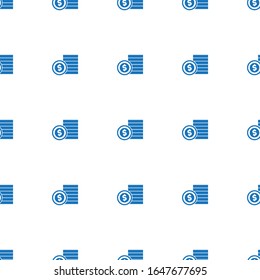 bet icon pattern seamless isolated on white background. Editable filled bet icon. bet icon pattern for web and mobile.