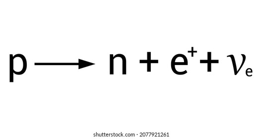 Beta Decay Emission Reaction In Nuclear Physics