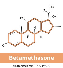 Betamethasone. A Steroid Medication Used For Rheumatic Disorders Such As Rheumatoid Arthritis, Dermatitis And Psoriasis, Allergic Conditions, Crohn's Disease, Cancers Such As Leukemia.